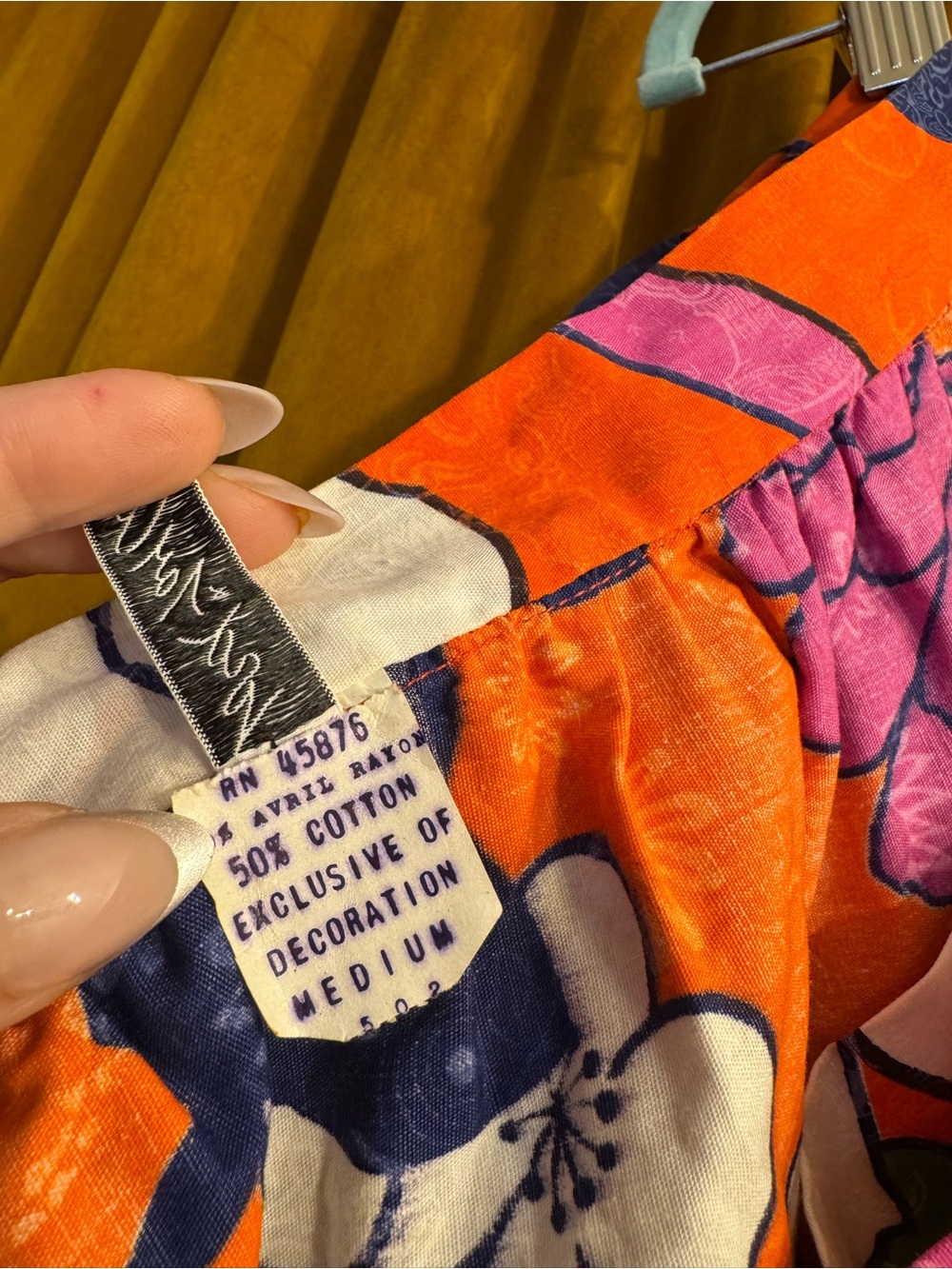 * Lord & Taylor vintage floral skirt * - Picture 5 of 7